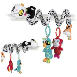 Bali Bazoo, Kinderwagenspielzeug, Activity Spirale Panda 88714