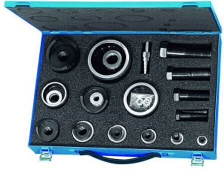 HOLEX Ensemble de poinçons ronds 12,5–63,5 mm dans coffret métallique (834550)