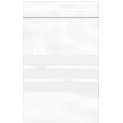MONOUSO - Druckverschlussbeutel mit Beschriftungsfeldern 7x10cm G200 (100 Stück)