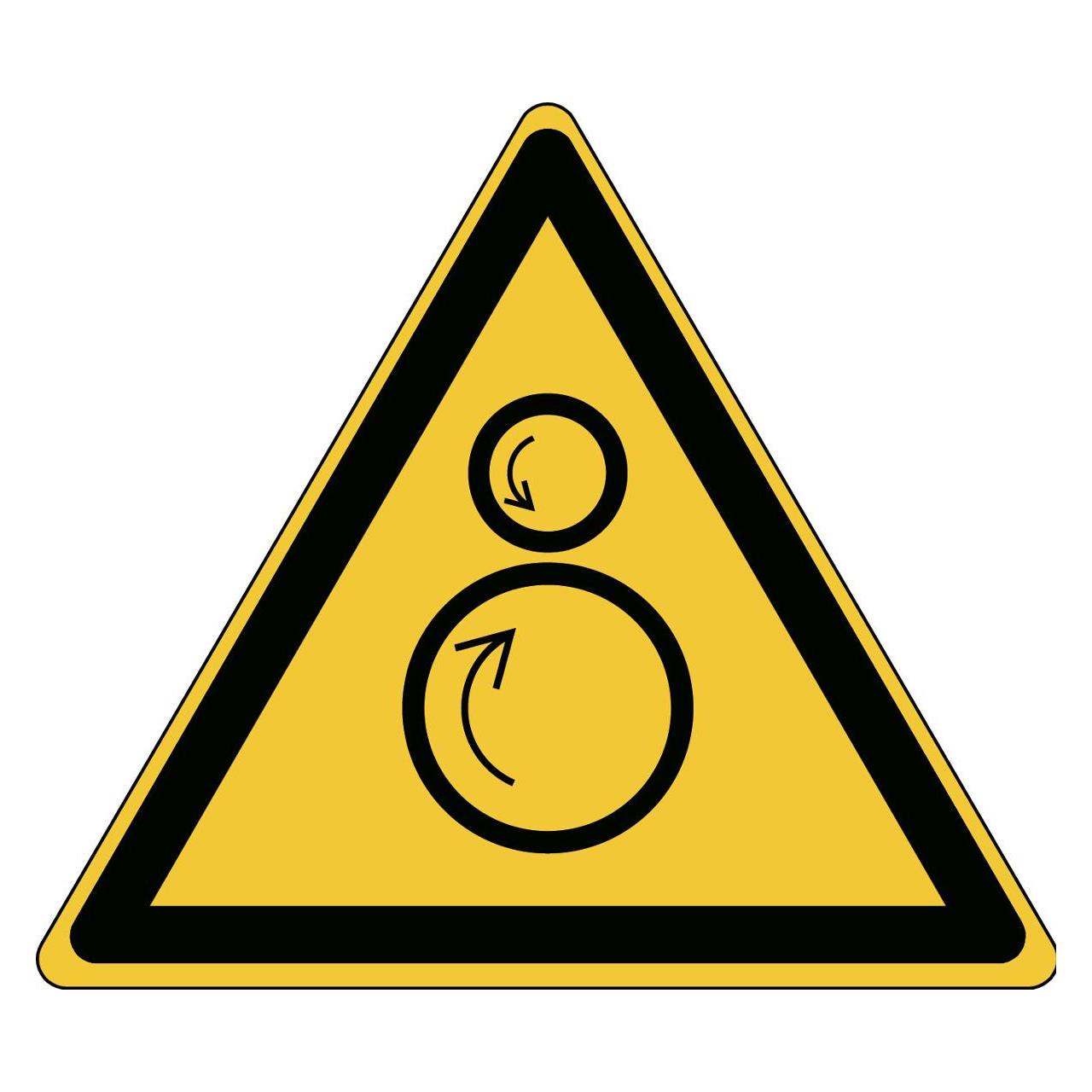 Brady Warning Counter rotating (W/W025/NT-SA-TRI 10/54-B)