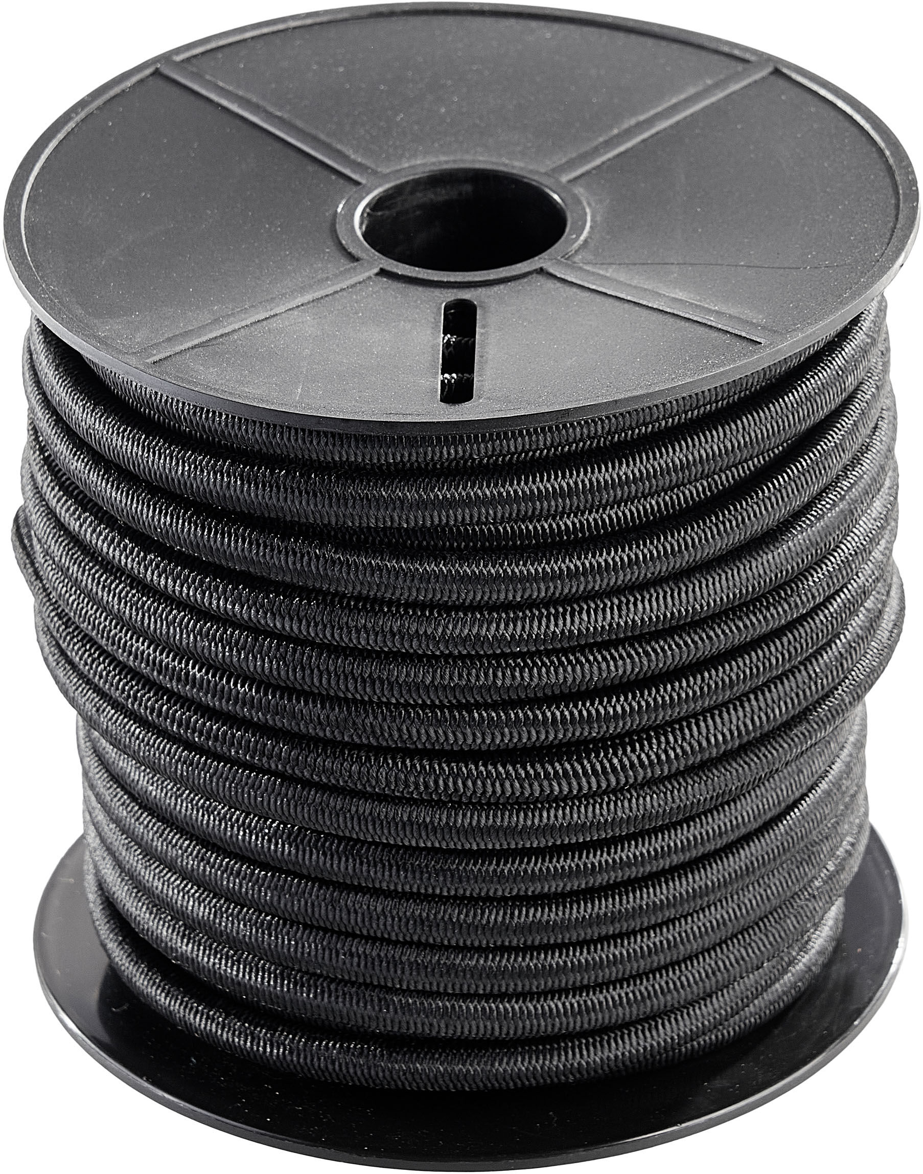 SPRINTIS 20 m Corde élastique 6 mm noir, latex