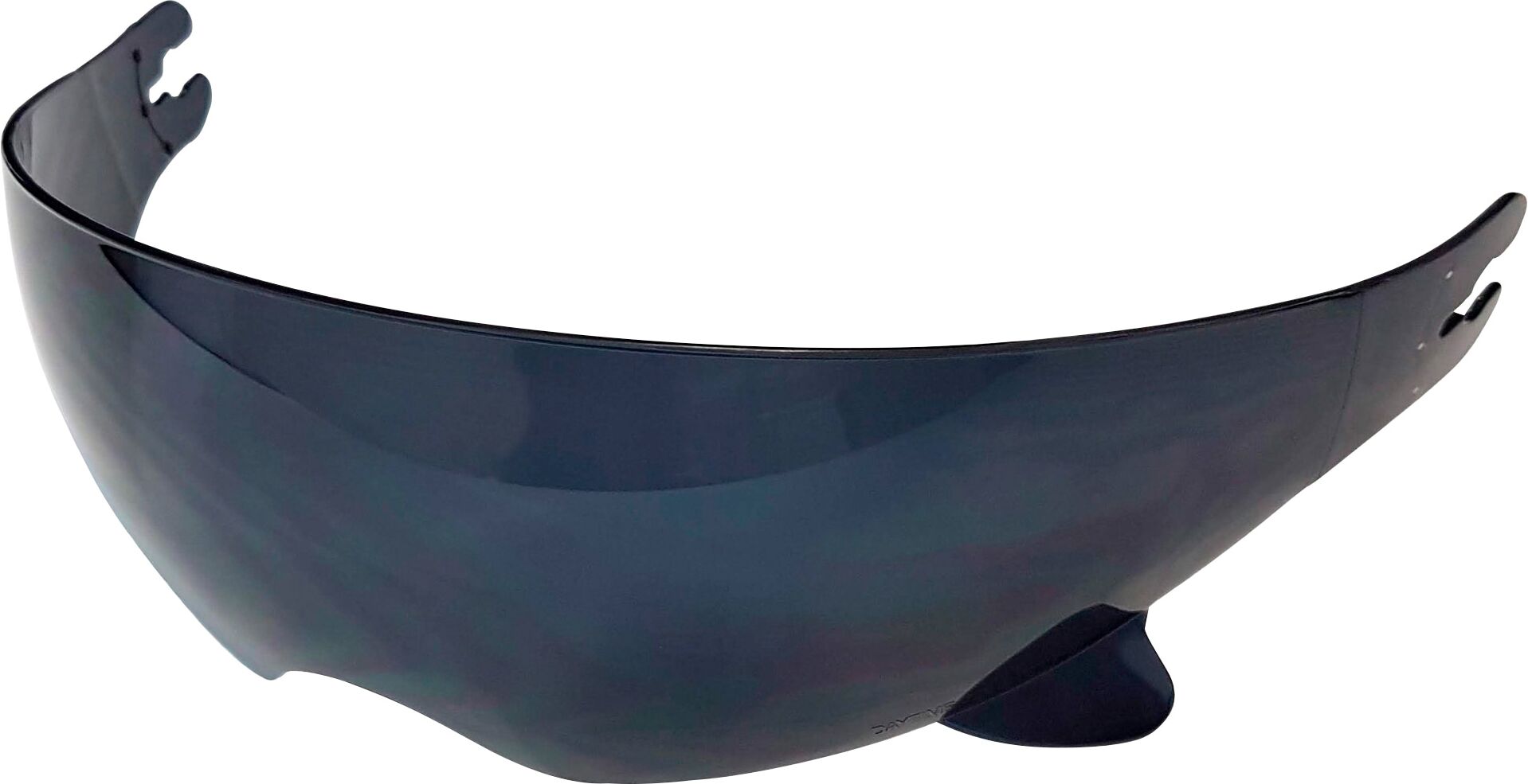 Helmvisier RÖMER HELME "Custom", schwarz (transparent, schwarz), SchutzvisiereL:52cm, Polycarbonat (PC), Helmvisier, für Motorradsport und Motorsport, L:52cm