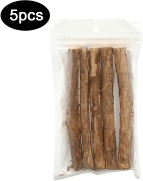 Inspire Curations Natural Silvervine Cat Chew Sticks Catnip Sticks For Dental Care & Play 5pcs