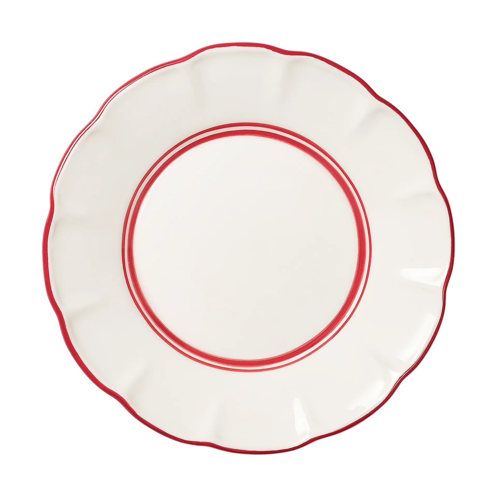 Pick a Poppy Bistro bord Red, 28 cm
