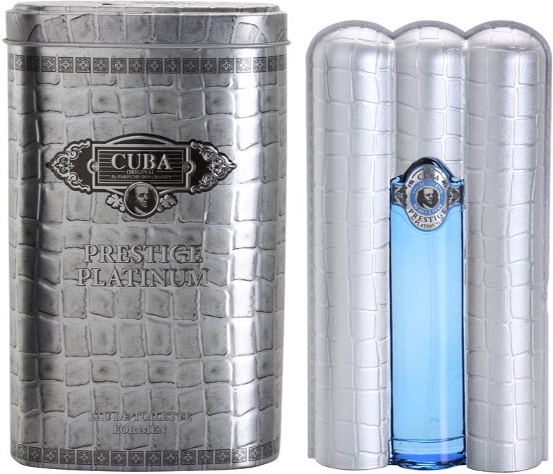 Cuba Prestige Platinum Eau de Toilette pour homme 90 ml
