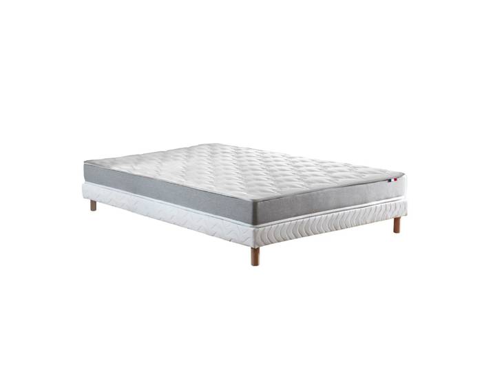 Matelas mousse reversible stratus sommier 140x190 sommier blanc