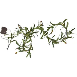 Star Trading, Lichterkette, Girlande Olivec, 20 LEDs, 1.8 m, Grün (1.80 m)