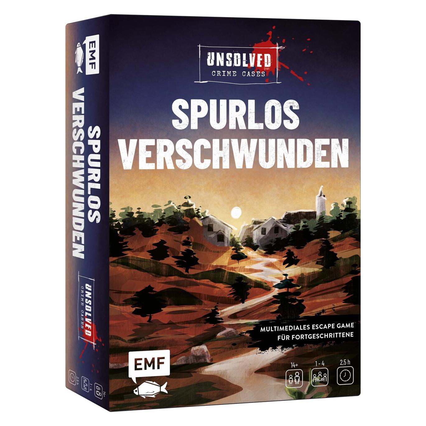 Edition Fischer Krimi-Spielebox: Unsolved Crime Cases - Spurlos verschwunden (Deutsch, 1 - 4 Spieler) (23008372)
