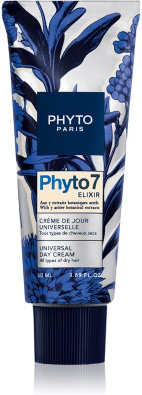 Phyto 7 Elixir Universal Day Cream crème pour cheveux secs 50 ml