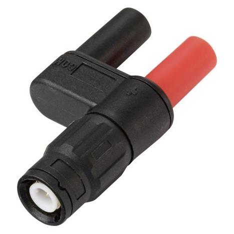 Voltcraft MSC-110 Adapterstecker BNC-Stecker - Buchse 4 mm gerade, isoliert Sch (VC-17155645)