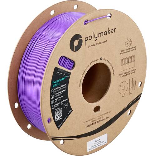 Polymaker PETG Filament, 1,75mm, 1kg - Farbton: Purple