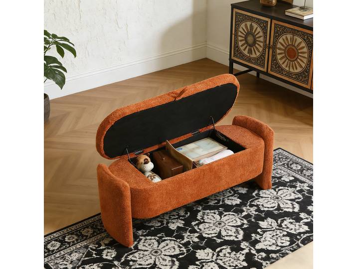 Tabouret de rangement multifonctionnel pour salon, tabouret de rangement, repose-pieds de canapé, tabouret de table basse, petit tabouret ovale, tabouret de siège, tabouret à chaussures