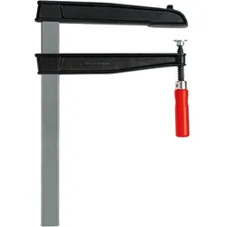 BESSEY Tiefspann-Schraubzwinge TGNT mit bewährtem Holzgriff - TGN150T30