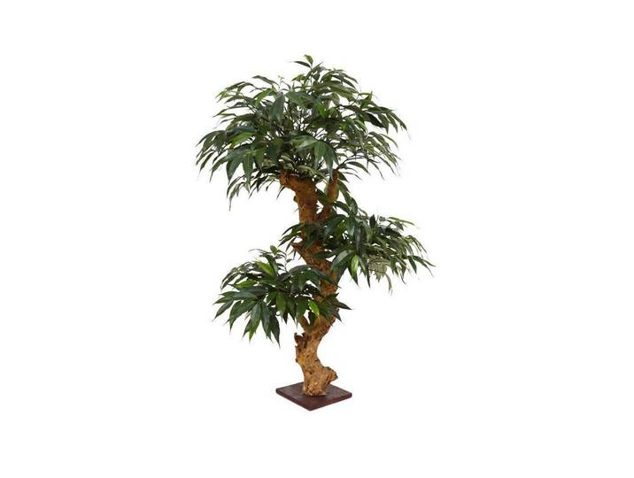 Kunstbaum BOTANIC-HAUS Bonsai , grün, H:80cm Ø:50cm, Polyester, Kunstpflanzen, Kunstbaum