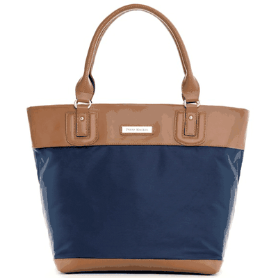 Perry Mackin Alexis Diaper Bag in Navy