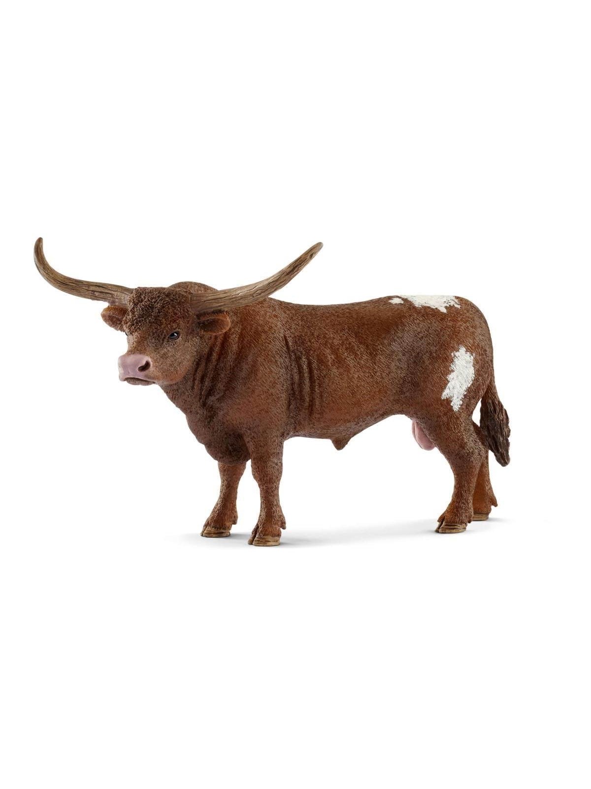 Schleich Texas-Longhorn-Bulle