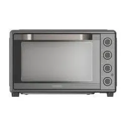 Black & Decker Elektroofen, Kleinbackofen, Schwarz