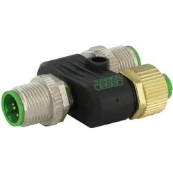 Murr Elektronik T Verteiler Stück M12 St. / Bu. Profibus, Elektronikkabel + Stecker