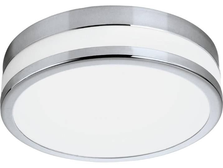 Eglo 94998 LED Palermo plafonnier Ø 22cm 1100lm chrome blanc laqué
