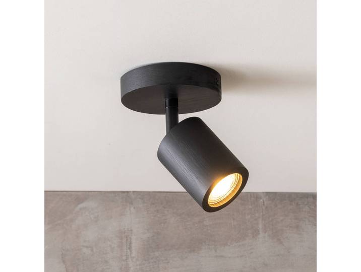 Good & Mojo Deckenlampe Java, schwarz, für Schlafzimmer, Bambus, Skandinavisch, Deckenlampe