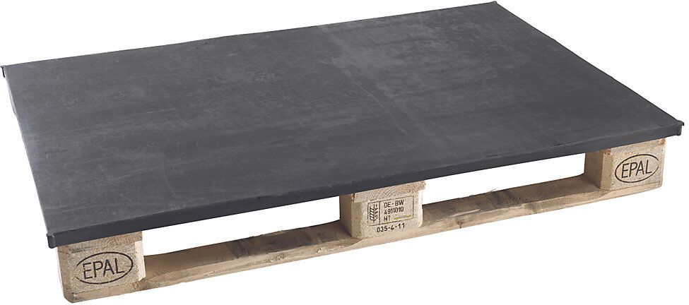 kaiserkraft Antirutschwanne, für Europalette, LxB 1200 x 800 mm, ab 2 Stk