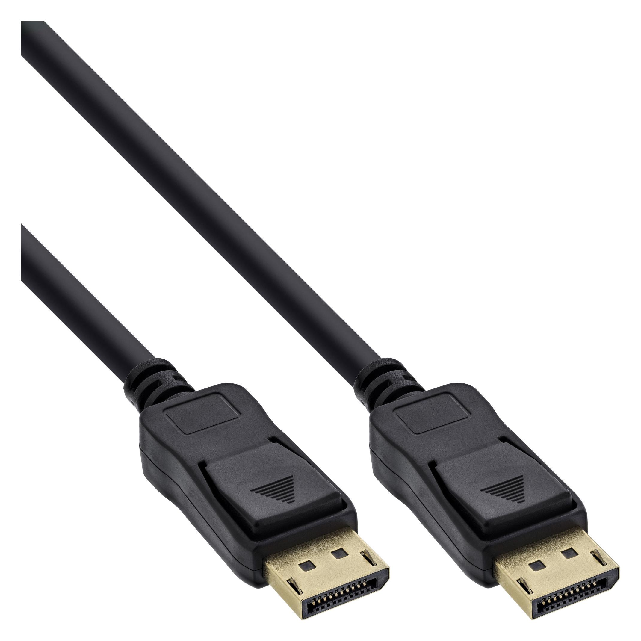 InLine 14er Bulk-Pack DisplayPort Kabel, 4K2K, schwarz, vergoldete Kontakte, 5m (5 m) (B-17105P)