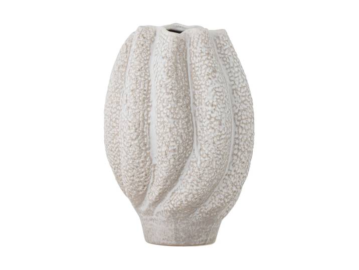 Bloomingville Cove vaas 28 cm Wit