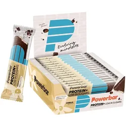 POWERBAR Proteinriegel Protein + Low Sugar Vanilla 35g | 16 Riegel Box