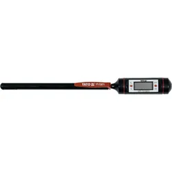 Yato Elektronisches Thermometer mit Sonde für Messungen in Klimaanlagen