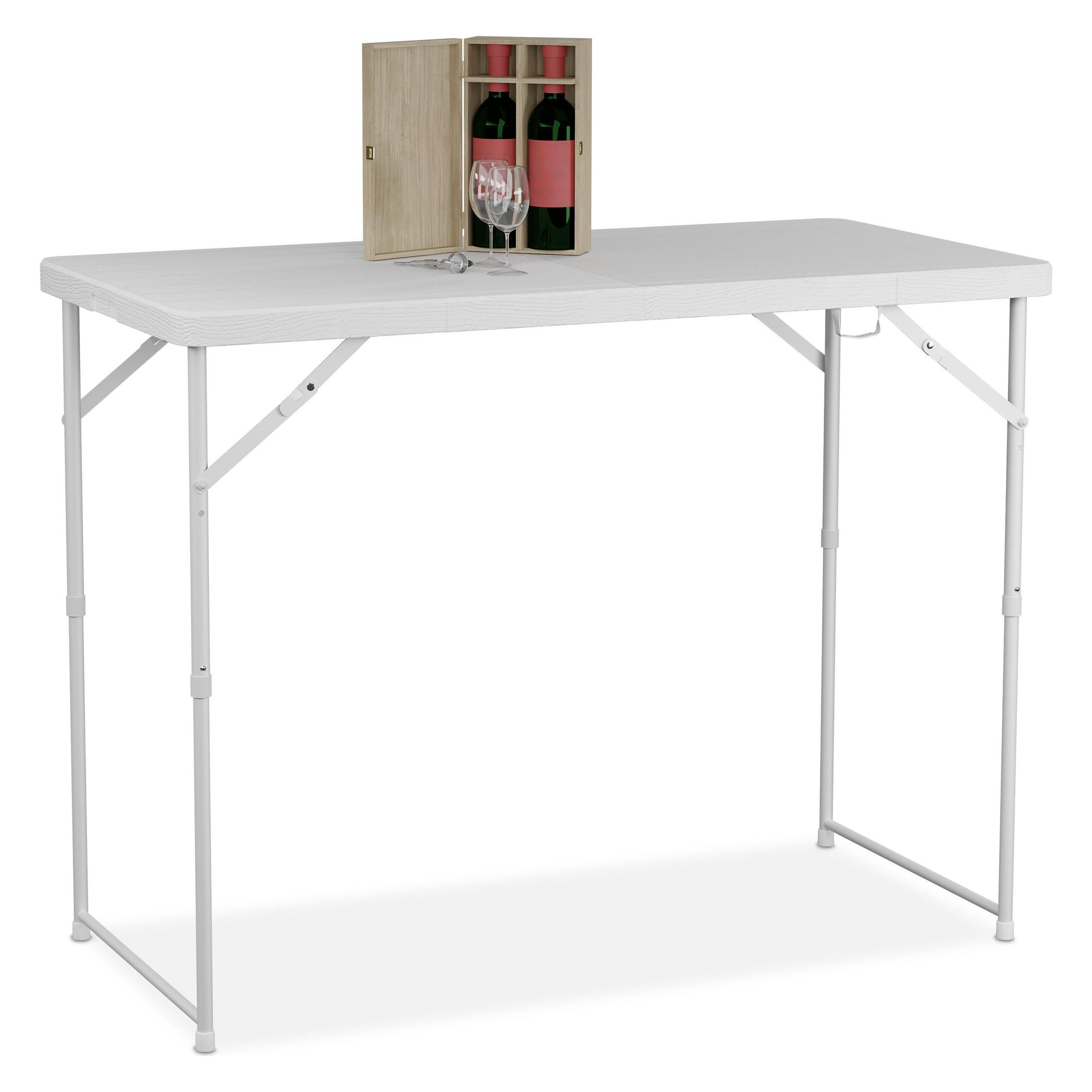 Relaxdays Gartentisch (60 x 120 x 74 cm) (4052025876135)