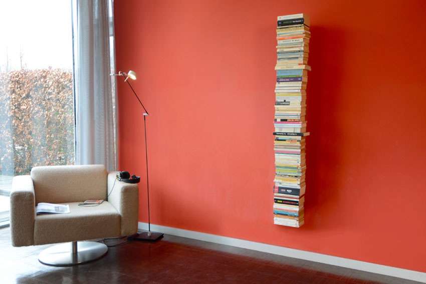 Radius Design Booksbaum 2 Bücherregal (Wandversion) (H 170 cm, schwarz) H 170 cm | schwarz 725 A
