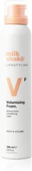 milk_shake® Lifestyling Volumizing Foam mousse para cabelo com volume 200 ml. Lifestyling Volumizing Foam