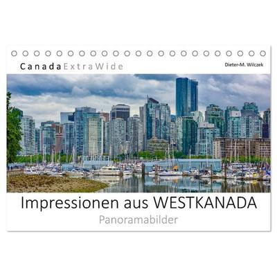 Impressionen aus Westkanada (Tischkalender 2026 DIN A5 quer), CALVENDO Monatskalender