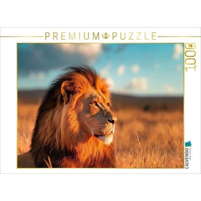 CALVENDO Puzzle Wächter der Savanne | 1000 Teile Lege-Größe 64x48cm Foto-Puzzle für glückliche Stunden, von , Calvendo Puzzle