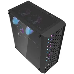 Darkflash Tech DK351 (ATX, E-ATX, mATX), PC Gehäuse, Schwarz