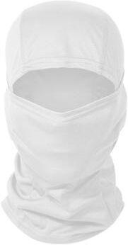 Friendly Fresh Finds Breathable Outdoor Full Face Mask For Cycling & Motorcycle Helmet Sunscreen Protection For Men & Women white