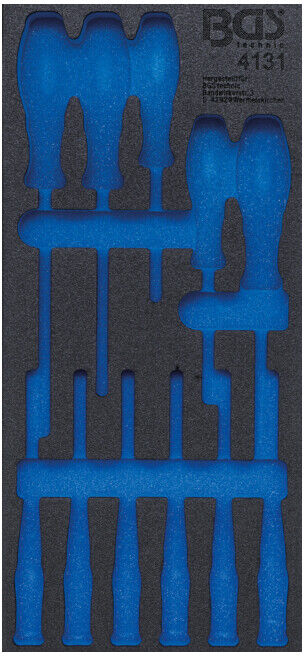 BGS Insert de servante d’atelier 1/3, vide : pour art. 4131 ; BGS technic (4131-1)
