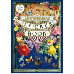 St. Martin's Press, Sticker, The Antiquarian Sticker Book: An Illustrated Compendium of Adhesive Ephemera (1000 Sticker)