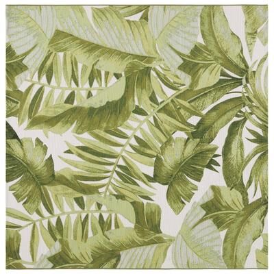 SAFAVIEH Barbados Ennia Tropical Indoor/Outdoor Waterproof Rug