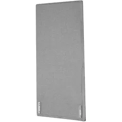 Rocada, Trennwand, Soft Zusatzrückwand Akustik für rechtes Modul grau (61 x 134 cm)