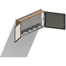 ABN SE54 Wandgehäuse geerdet IP54 BxHxT: 1300x652x225mm