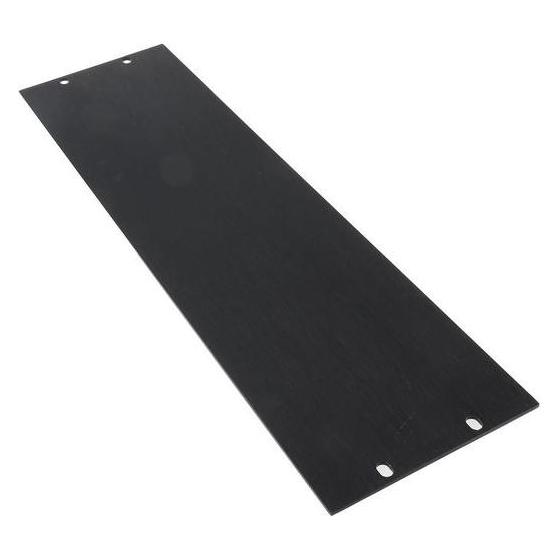 RS PRO 19" Frontplatte 3HE schwarz (4393334)
