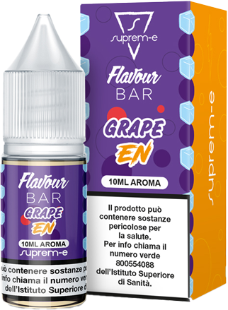 Suprem-e Grape Energy Flavour Bar Aroma Concentrato 10ml Anguria Uva Energy Drink Ghiaccio