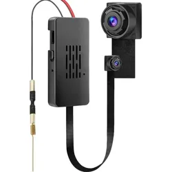 Orllo C2 Pro Versteckte Mini-Spionage-WLAN-Kamera, Webcam, Schwarz