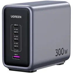 UGREEN Ladegerät Nexode 300W 5-Port PD GaN Fast