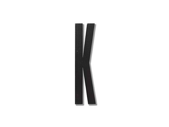 Design Letters 30201000K Lettres et Chiffres en Bois\, Noir\, Taille Unique