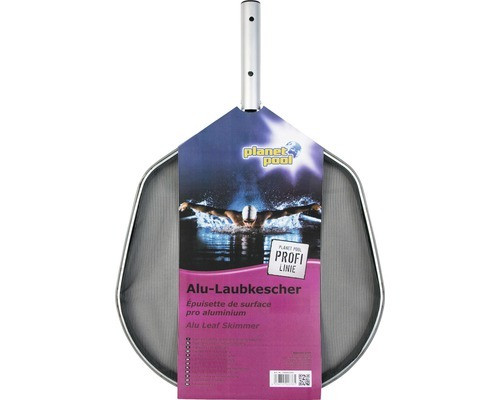 Planet Pool Professionele oppervlakteschep zilver/zwart