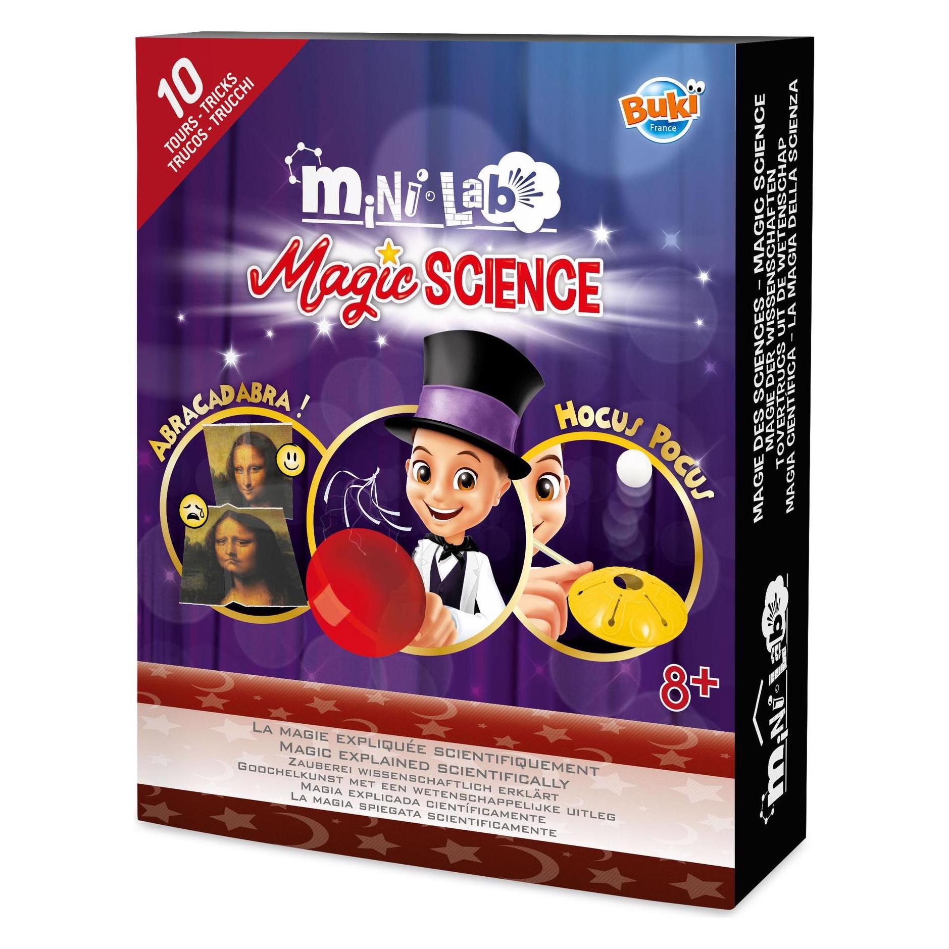 Buki Experimentierkasten Mini Lab Magic Science (BUK 210420)