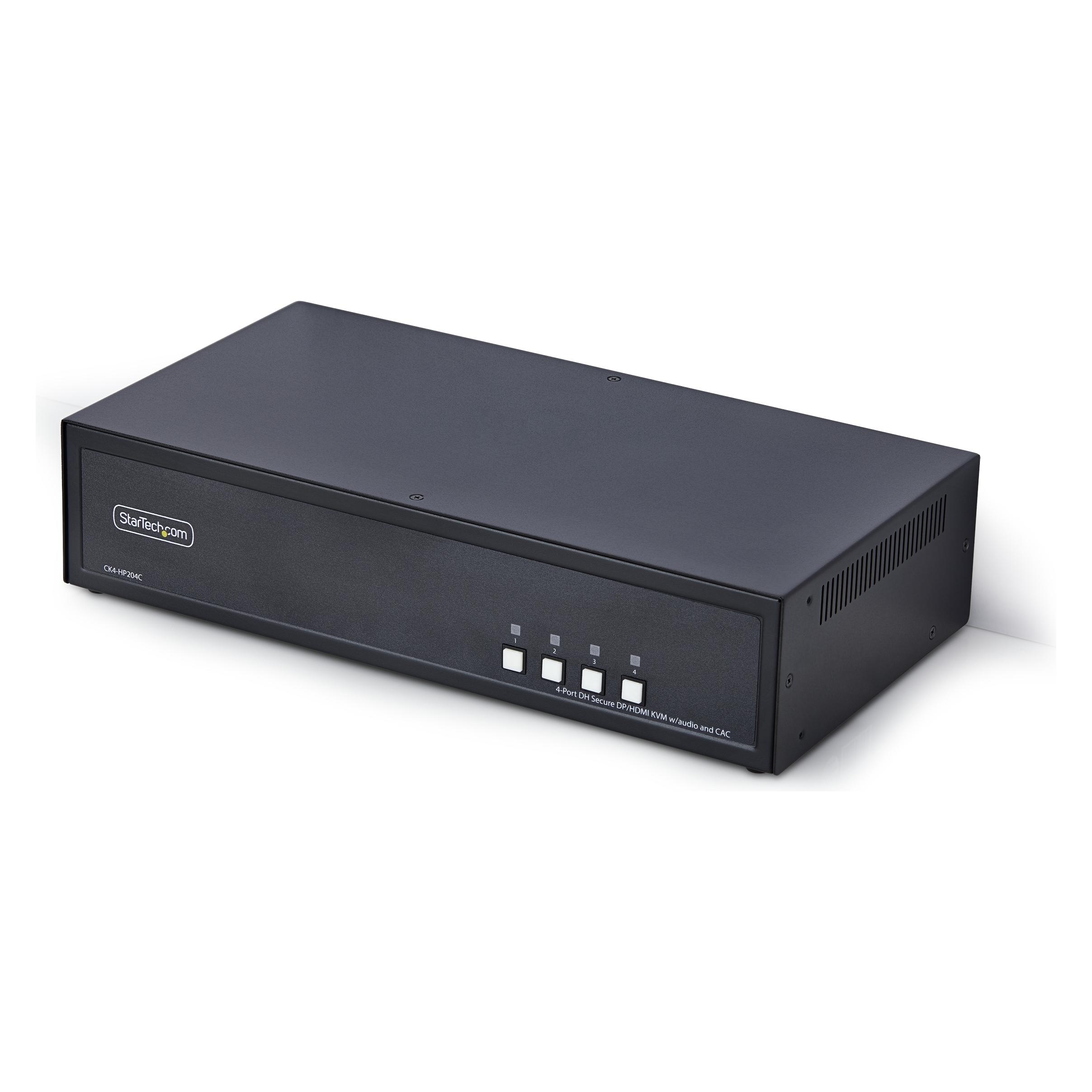 StarTech .com CK4-HP204C, 3840 x 2160 Pixel, 4K Ultra HD, Schwarz (CK4-HP204C)