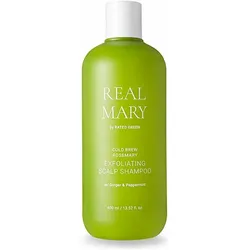Rated Green, Shampoo, Real Mary Exfoliating Scalp Shampoo (Flüssiges Shampoo, 400 ml)